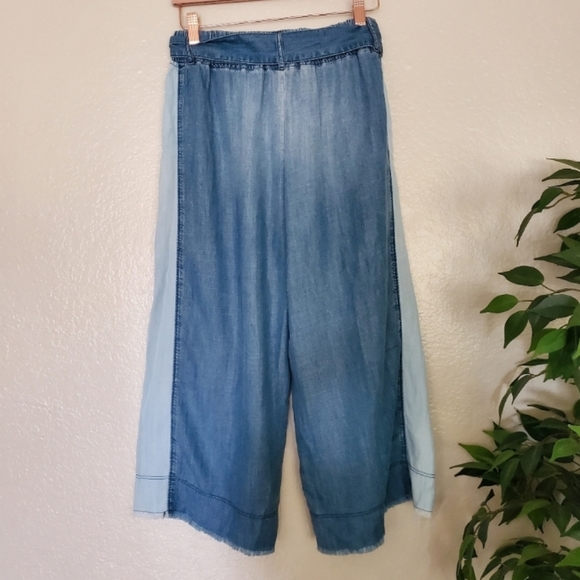 Anthro Samoa Tencel Wide Leg Pants - Picture 3 of 8